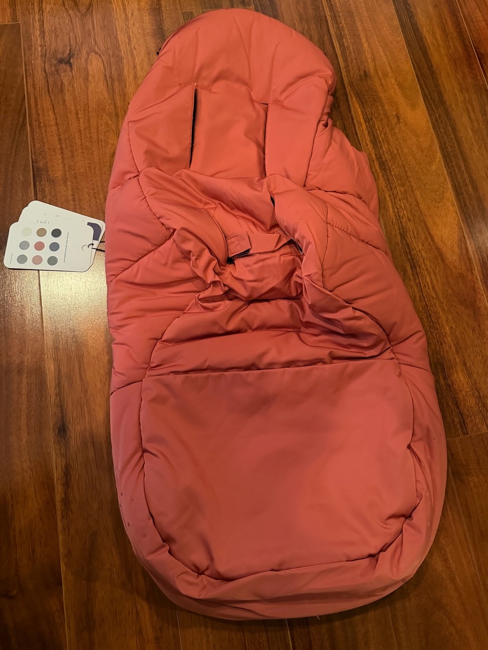 Bugaboo Stroller Footmuff Sunset Red - Picture 2 of 5